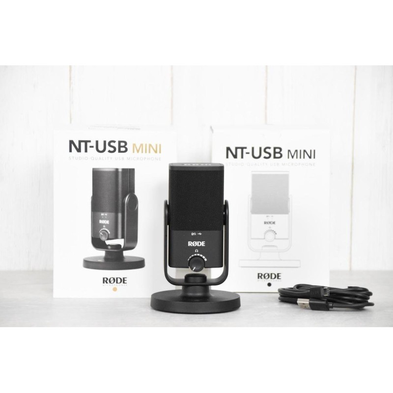 RØDE NT-USB Mini Mikrofon Kablet Sort RØDE NT-USB Mini Mikrofon Kablet Sort